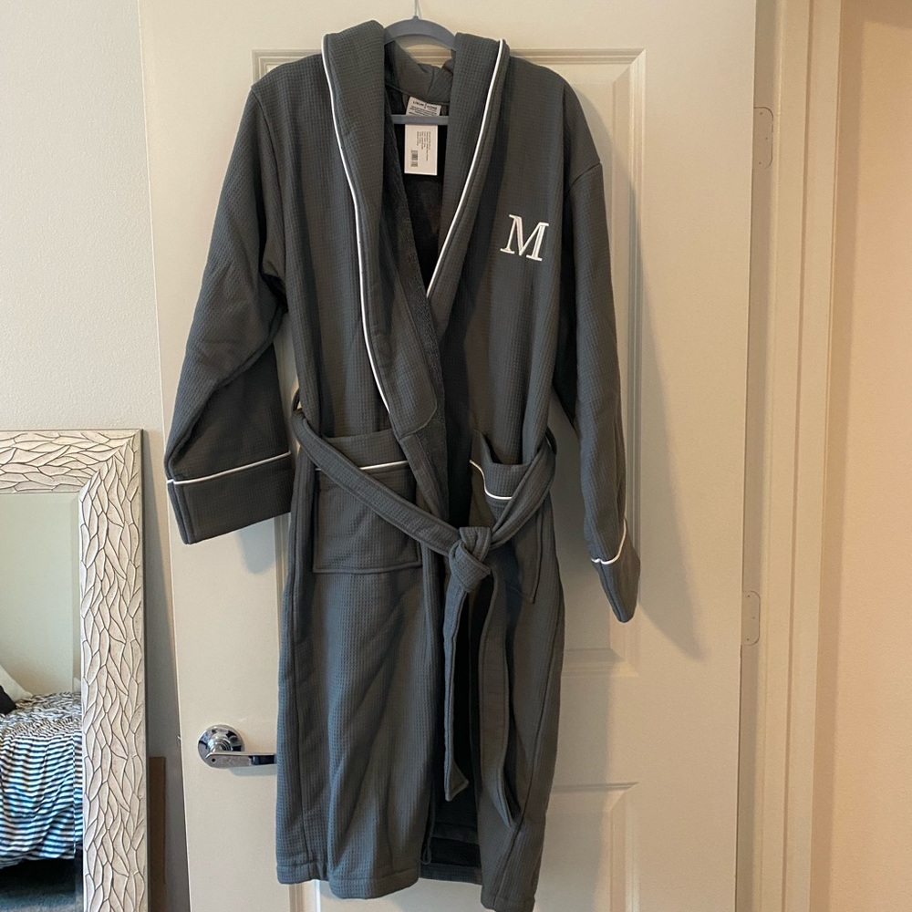Heavy Monogramed Bath Robe